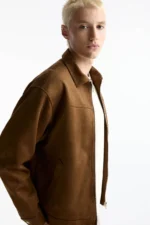 کت جیر مصنوعی مردانه پول اند بیر اورجینال Pull & Bear jacket