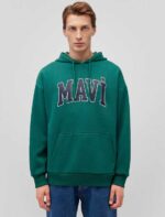 هودی کلاه دار مردانه ماوی اورجینال MAVI Hooded Sweatshirt