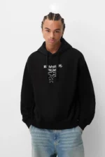 هودی کلاهدارمردانه برشکا اورجینال Bershka sweatshirt