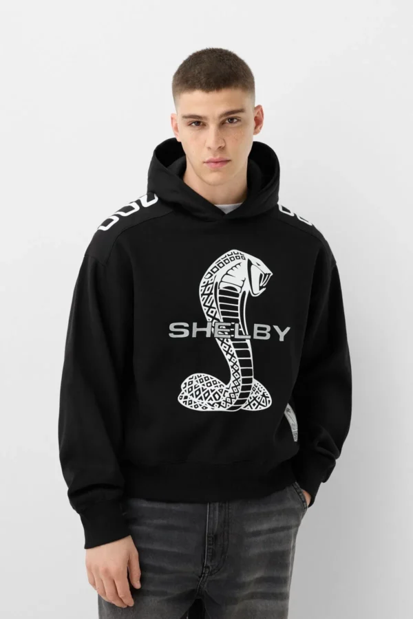 هودی کلاهدار مردانه برشکا اورجینال Bershka sweatshirt