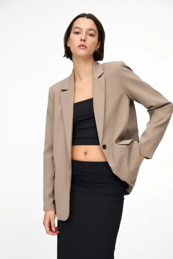 کت ساده زنانه  PULL&BEAR Basic blazer