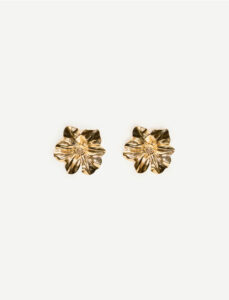 گوشواره طرح گل زنانه برشکا BERSHKA Flower earrings