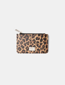 جا کارتی طرح پلنگ برشکا BERSHKA Patterned card holder