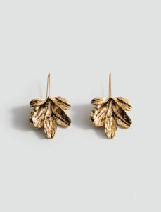 گوشواره گل زنانه منگو MANGO Flower dangling earrings