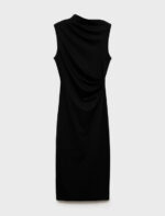 لباس مجلسی میدی زنانه MANGO Asymmetrical flowing midi dress