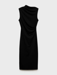 لباس مجلسی میدی زنانه MANGO Asymmetrical flowing midi dress