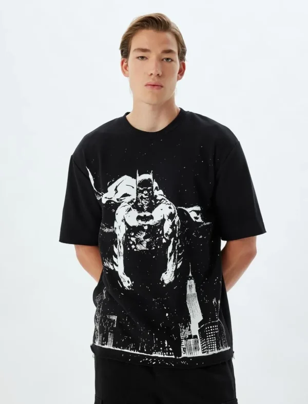 تیشرت بتمن کوتون KOTON Oversize Licensed Batman T-Shirt