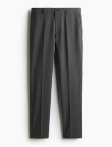 شلوار پارچه ای اسلیم فیت مردانه اچ اند ام H&M Stylish Slim Fit Trousers